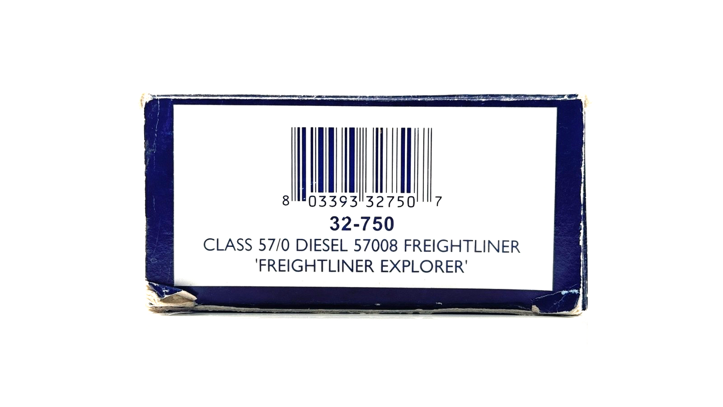 BACHMANN 00 GAUGE - 32-750 - CLASS 57/0 DIESEL 57008 FREIGHTLINER EXPLORER BOXED