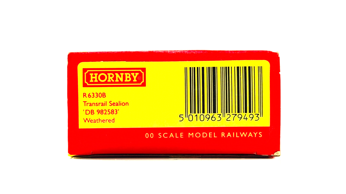 HORNBY 00 GAUGE - R6330B - TRANSRAIL LOADHAUL SEALION HOPPER DB982583 WEATHERED
