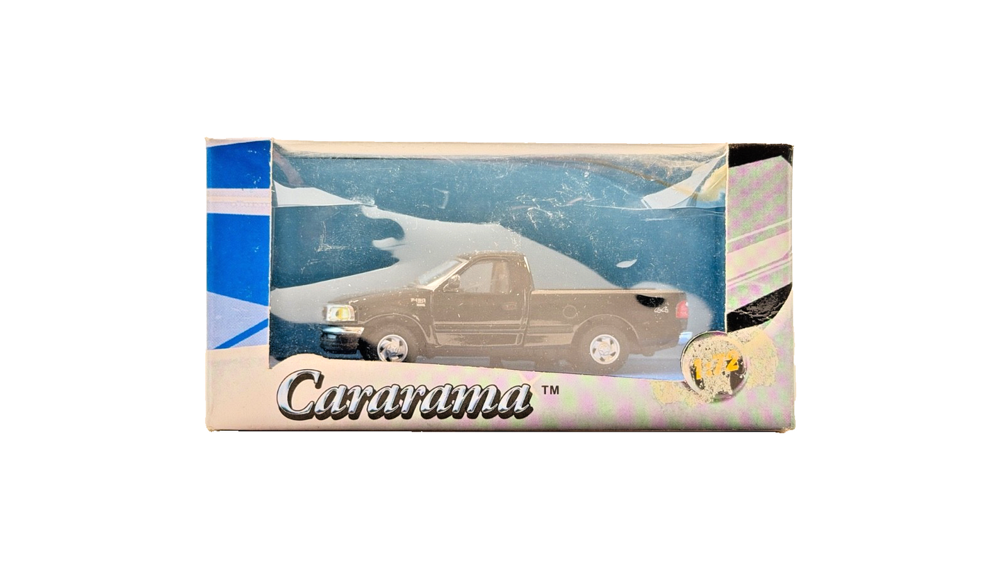 CARARAMA 1/72 SCALE - FORD F150 PICK UP TRUCK BLACK - BOXED
