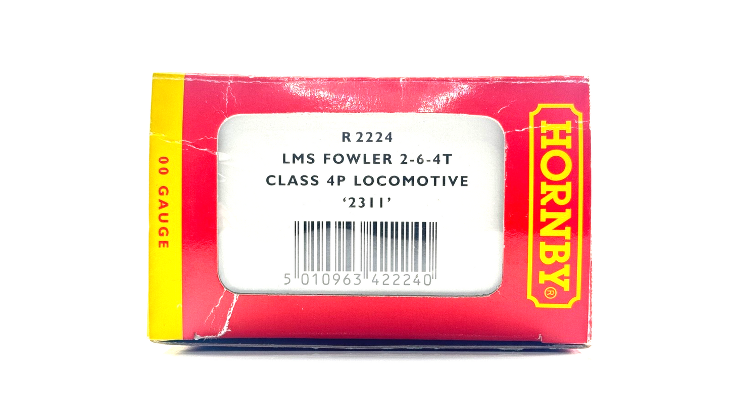 HORNBY 00 GAUGE - R2224 - LMS MAROON FOWLER 2-6-4T CLASS 4P LOCOMOTIVE 2311