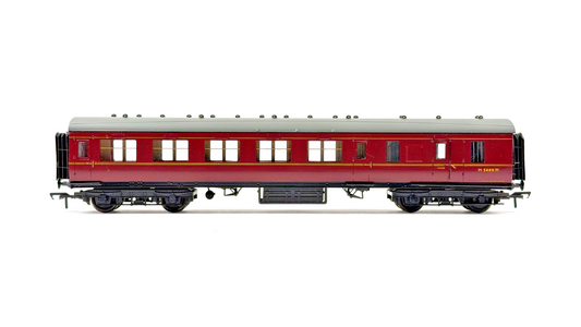 LARRY GODDARD 00 GAUGE BRASS KIT BUILT LM/BR MAROON DIAGRAM 1730 COACH M5400M