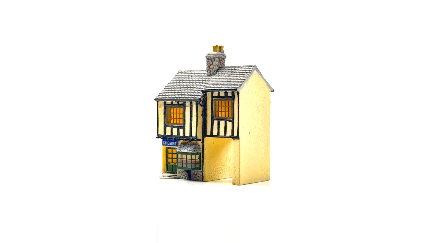 HORNBY N GAUGE LYDDLE END - N8036 - J.W RUBERY CHEMIST SHOP - BOXED