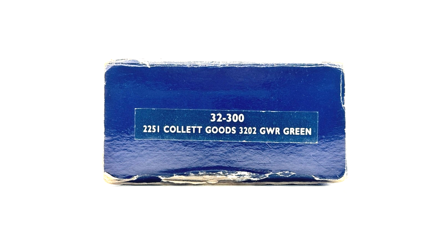 BACHMANN 00 GAUGE - 32-300 - 2251 COLLETT GOODS 3202 GWR GREEN - SPARES