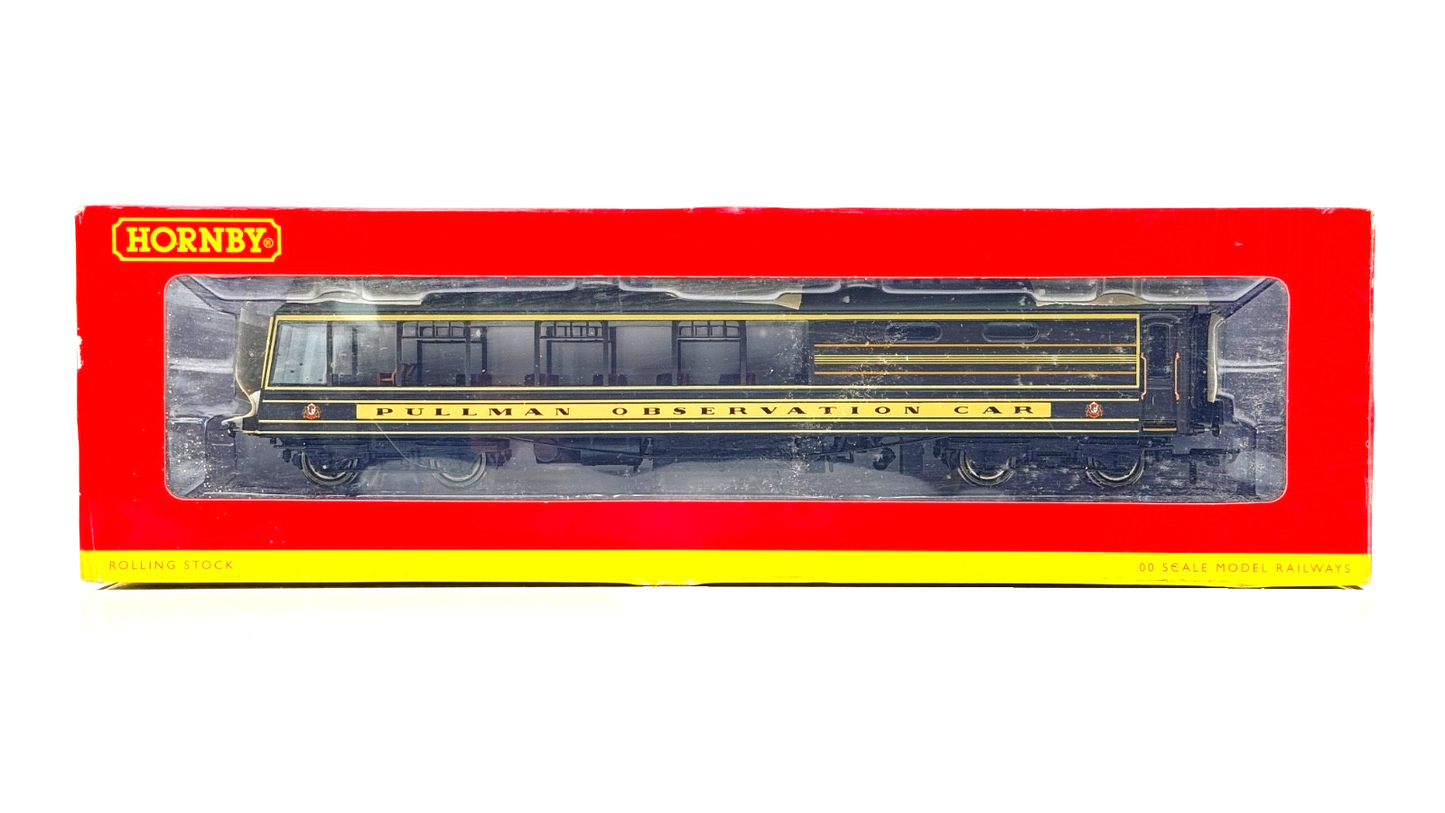 HORNBY 00 GAUGE - R4377 - DEVON BELLE PULLMAN OBSERVATION CAR COACH (W/LIGHTING)