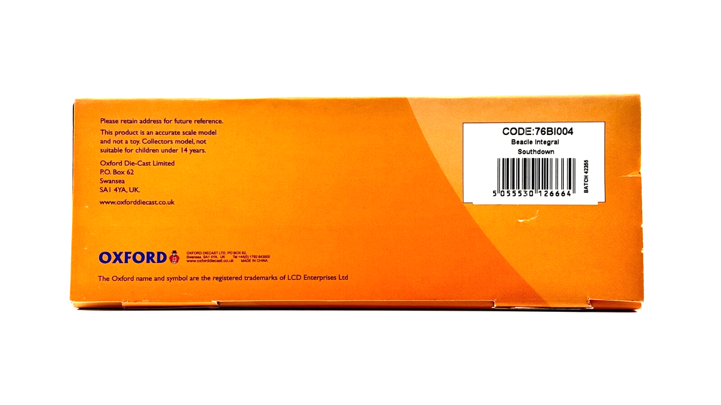 OXFORD DIECAST 1/76 SCALE - 76BI004 - BEADLE INTEGRAL SOUTHDOWN - BOXED