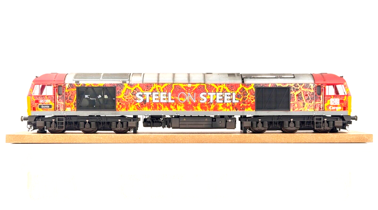 HELJAN O GAUGE - CLASS 60 DIESEL 60062 DB STEEL ON STEEL 'SONIA' (PROTO NEO)