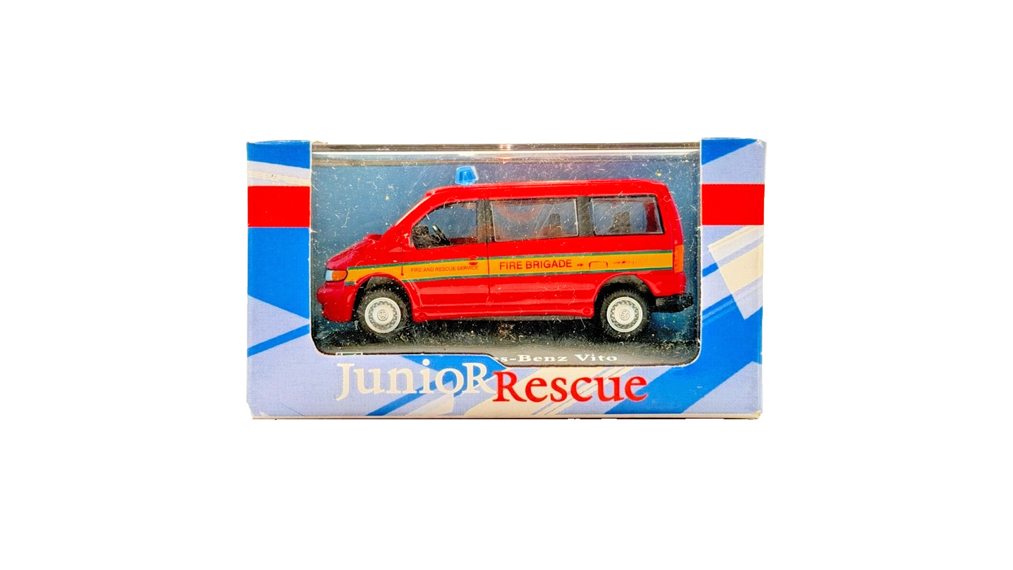 CARARAMA 1/72 SCALE - MERCEDES BENZ VITO FIRE BRIGADE SERVICE MINIBUS - BOXED