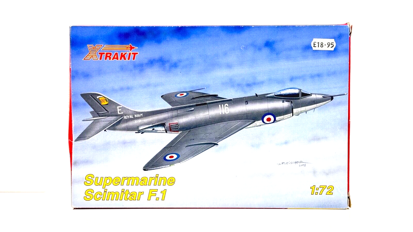 XTRAKIT 1/72 - XK72011 - SUPERMARINE SCIMITAR F.1 MODEL KIT - COMPLETE/UNUSED