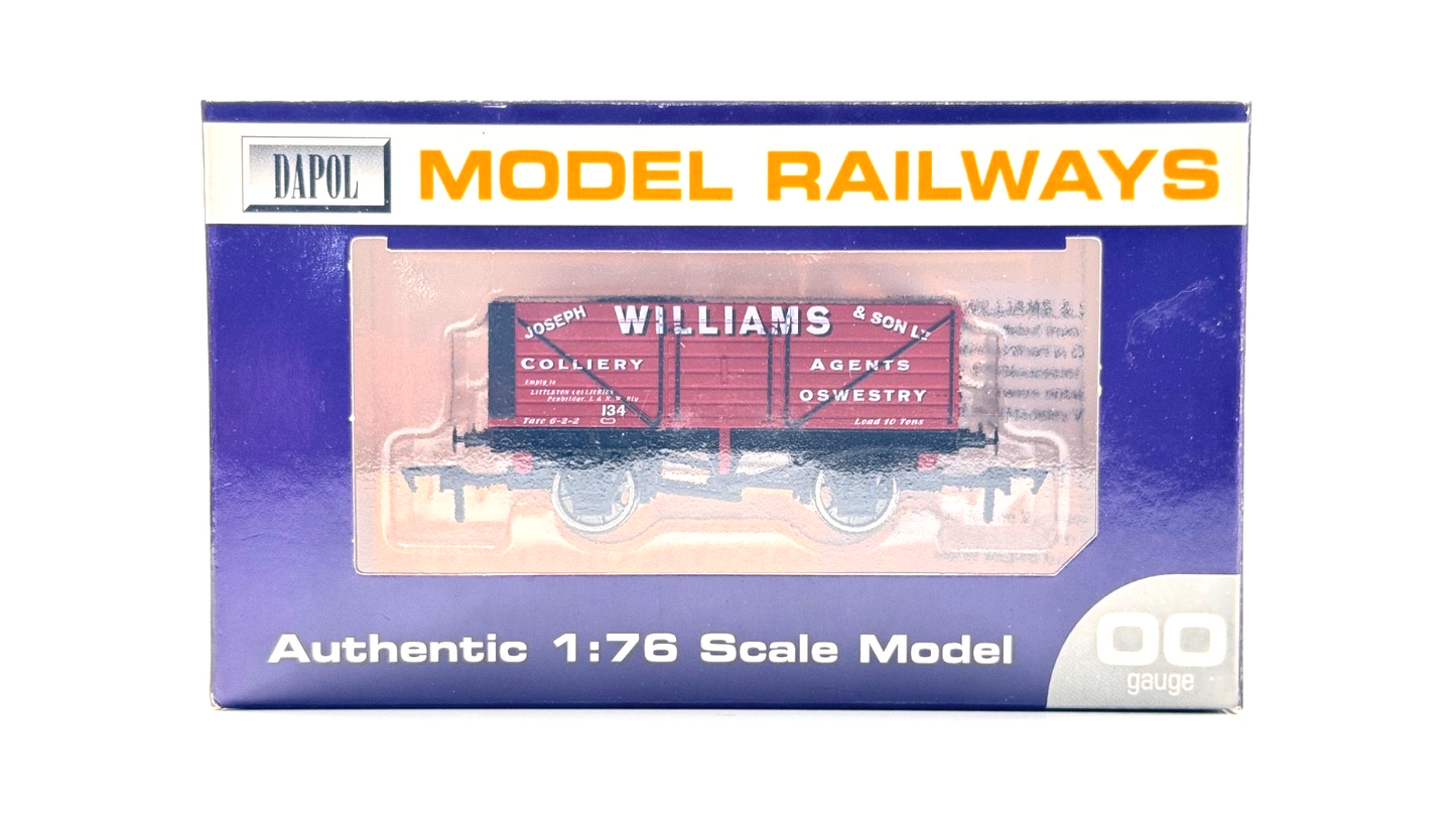 DAPOL 00 GAUGE - JOSEPH WILLIAMS & SON COLLIERY OSWESTRY 134 (LIMITED EDITION)