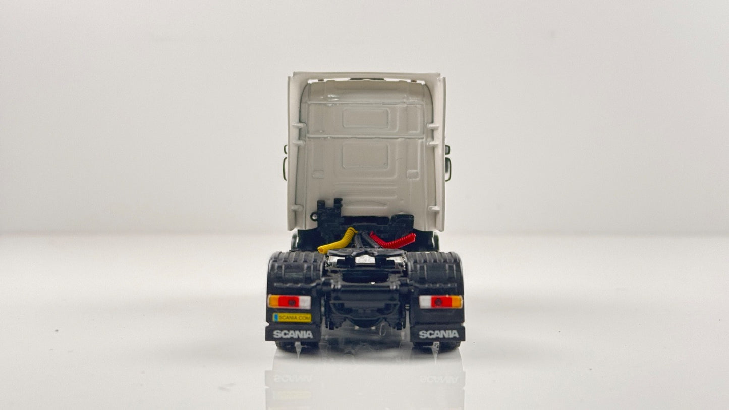 WSI 1/50 SCALE - 9172 - SCANIA TOPLINE 4X2 WHITE TRACTOR UNIT BOXED