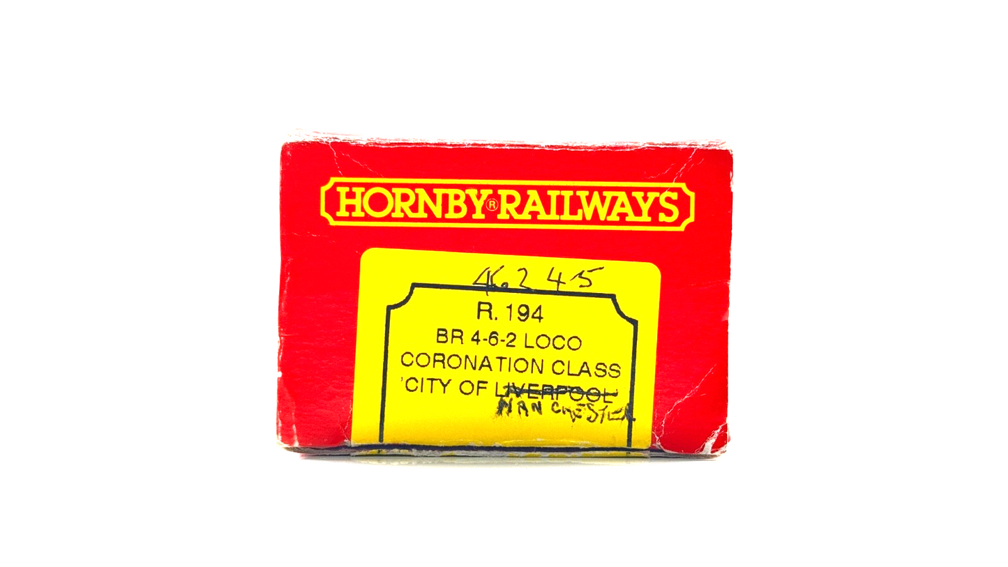 HORNBY 00 GAUGE - R194 - BR MAROON 4-6-2 CITY OF LIVERPOOL PART RENAMED - READ