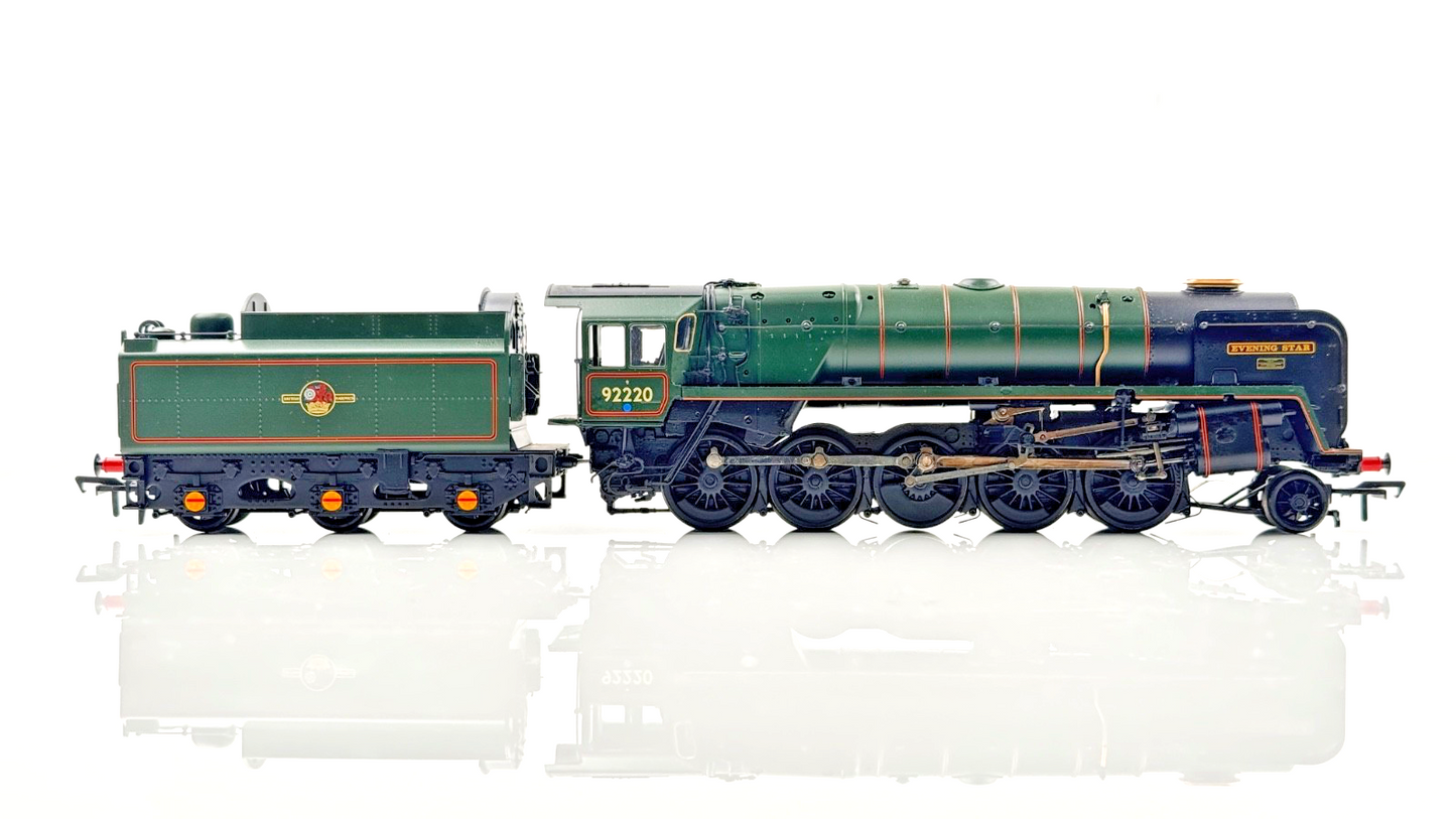 BACHMANN 00 GAUGE - 32-850 - 9F 2-10-0 STANDARD 92220 EVENING STAR BR GREEN BR1G