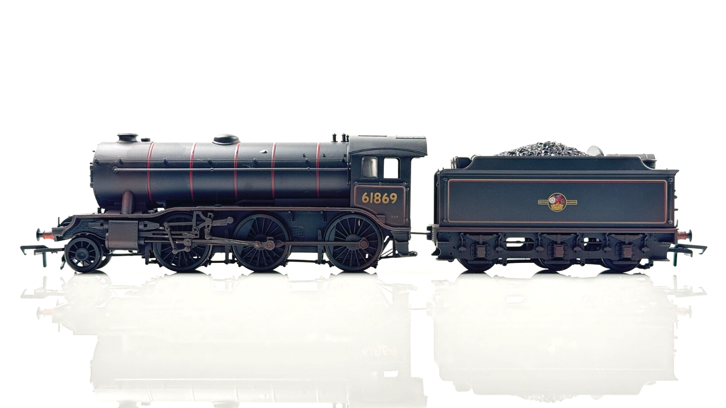 BACHMANN 00 GAUGE - 32-280 - CLASS K3 61869 BR BLACK LATE CREST WEATHERED BOXED