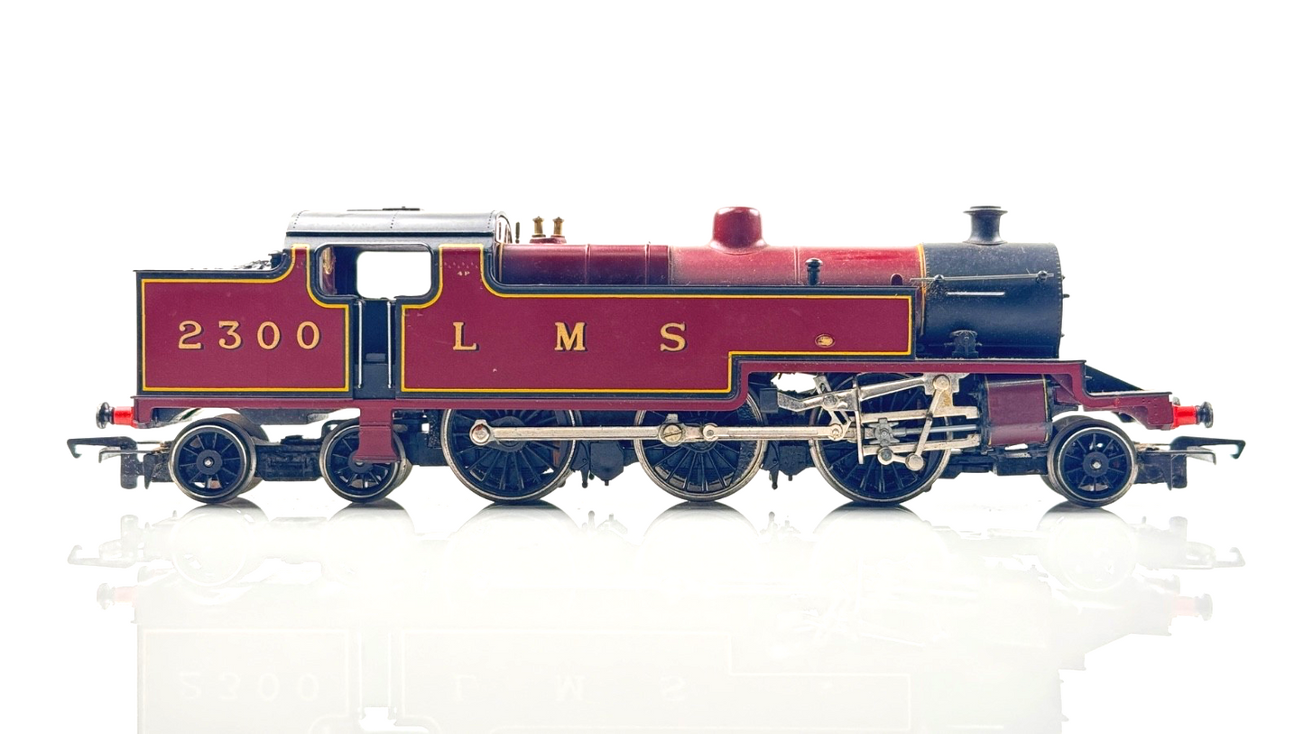 HORNBY 00 GAUGE - R055 - LMS MAROON CLASS 4P LOCO 2-6-4 TANK 2330 - SPARES