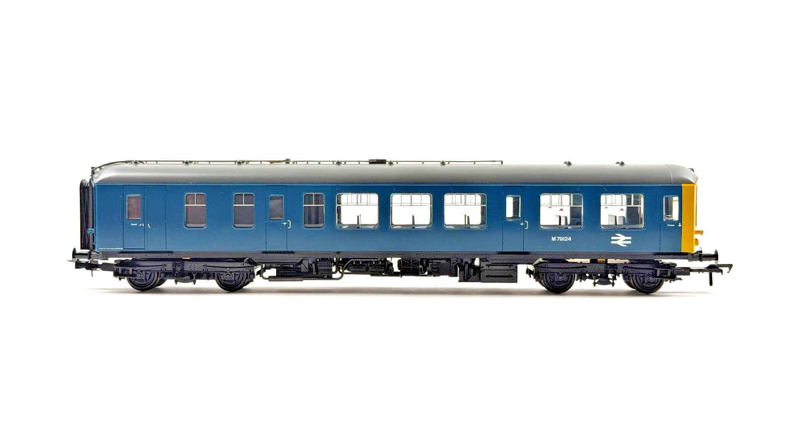 BACHMANN 00 GAUGE - 32-517 - DERBY LIGHTWEIGHT TWO CAR DMU BR BLUE BOXED