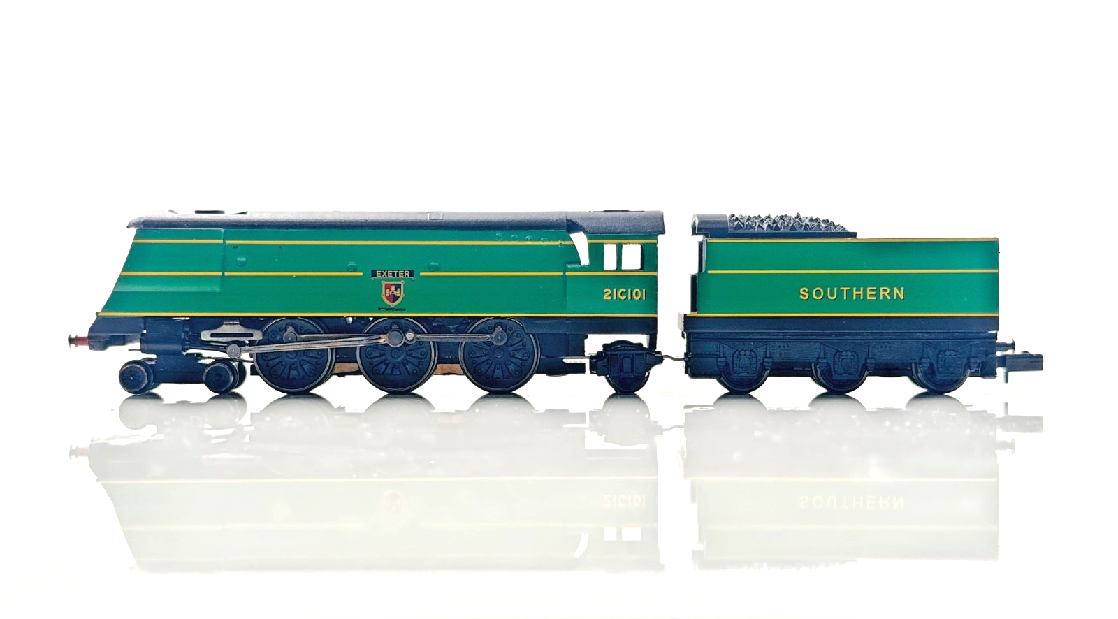 GRAHAM FARISH N GAUGE - 372-275 - WEST COUNTRY 21C101 EXETER SR MALACHITE GREEN