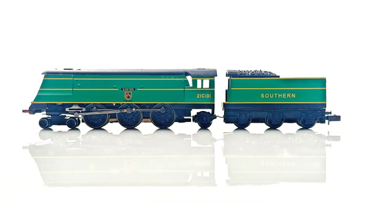 GRAHAM FARISH N GAUGE - 372-275 - WEST COUNTRY 21C101 EXETER SR MALACHITE GREEN
