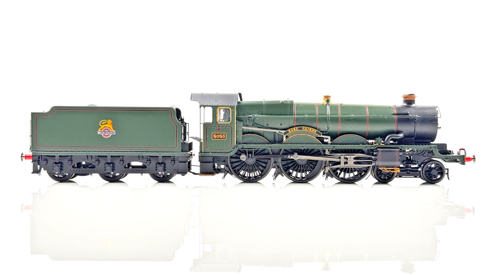 HORNBY 00 GAUGE - R2822 - BR GREEN 4-6-0 CASTLE CLASS 7P 'EARL CAIRNS' WATERMAN