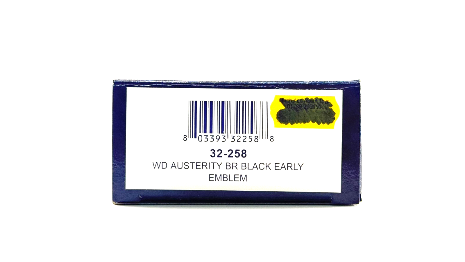 BACHMANN 00 GAUGE - 32-258 - WD AUSTERITY BR BLACK EARLY EMBLEM 90423 - BOXED