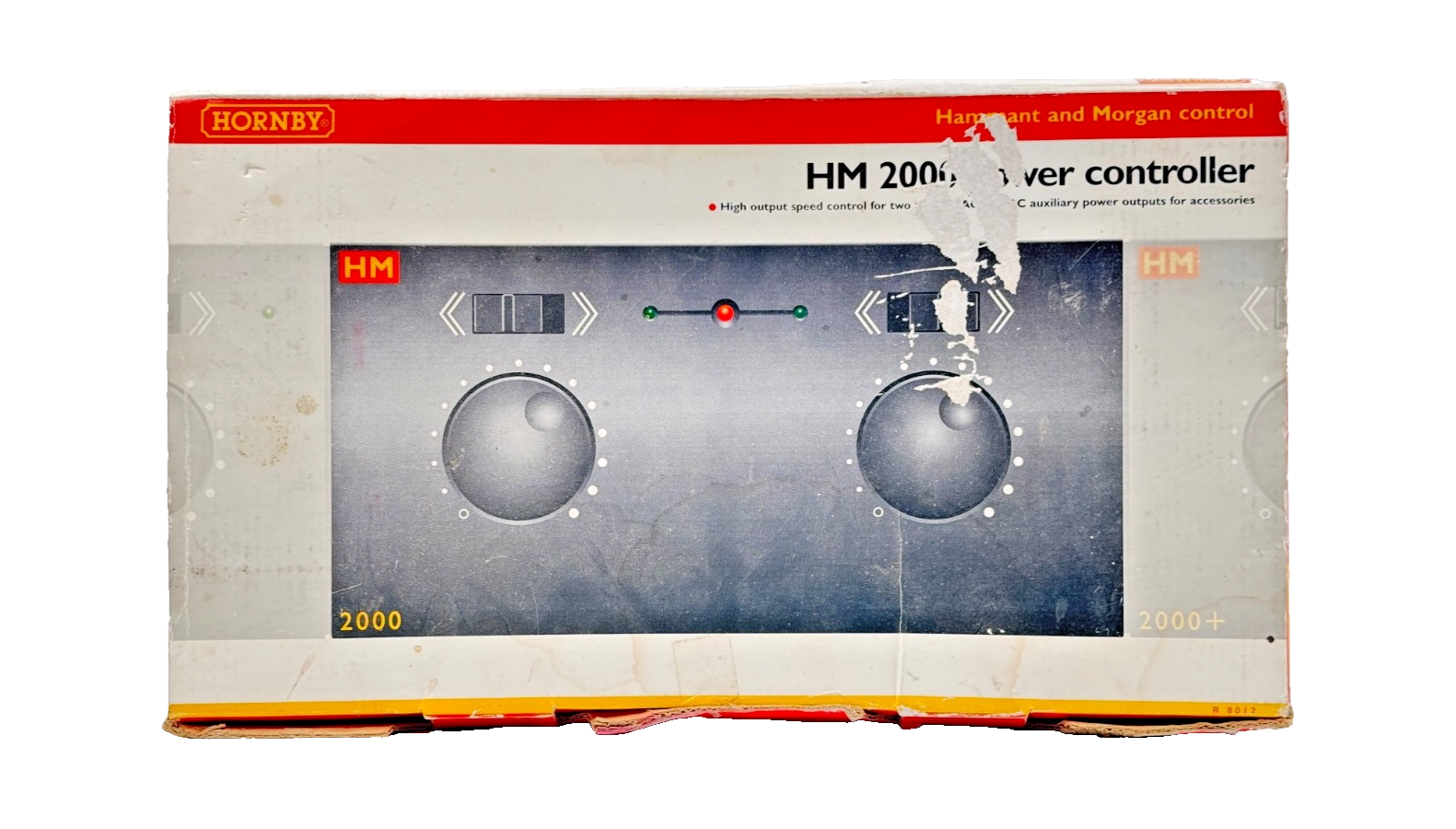 HORNBY 00 GAUGE - R8012 - HM2000 TWIN TRACK DC ANALOGUE POWER CONTROLLER BOXED