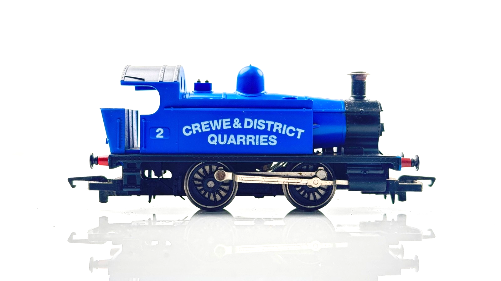 HORNBY 00 GAUGE - CREWE & DISTRICT QUARRIES 0-4-0 INDUSTRIAL TANK NO.2 - UNBOXED