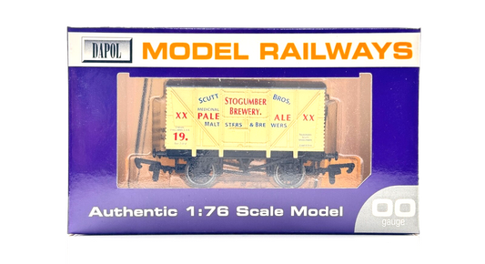 DAPOL 00 GAUGE - SCUTT BROS STOGUMBER MEDICINAL BREWERY NO.19 (LIMITED EDITION)