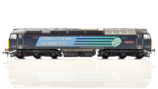 BACHMANN 00 GAUGE - 32-763A - CLASS 57/3 57302 'CHAD VARAH' DRS COMPASS - BOXED