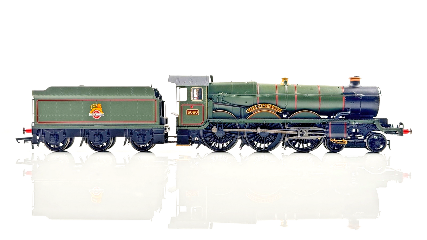 HORNBY 00 GAUGE - R3383TTS - BR CASTLE EARL OF ST GERMANS 5050 DCC TTS SOUND