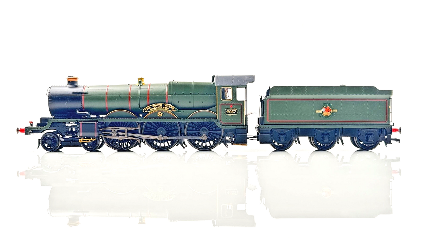 HORNBY 00 GAUGE - R3383TTS - BR GREEN CASTLE SOUTH WALES BORDERERS DCC TTS SOUND