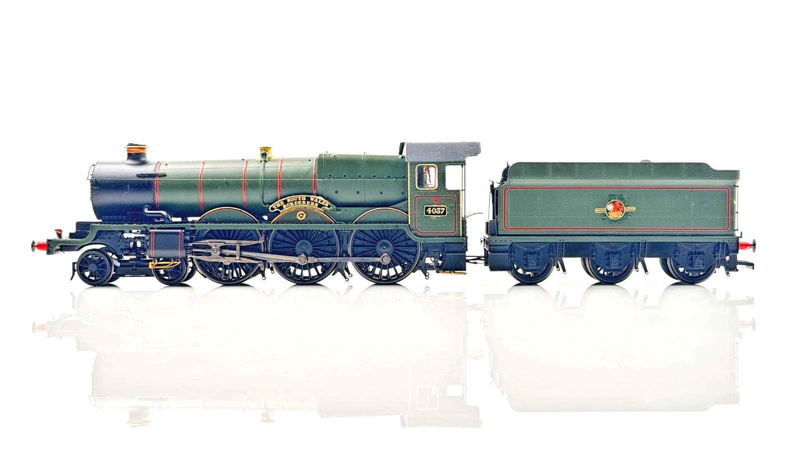 HORNBY 00 GAUGE - R3383TTS - BR GREEN CASTLE SOUTH WALES BORDERERS DCC TTS SOUND
