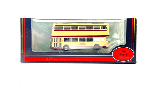 EFE 1/76 SCALE - 16522 - LEYLAND ATLANTEAN GAY HOSTESS DOUBLE DECKER - BOXED