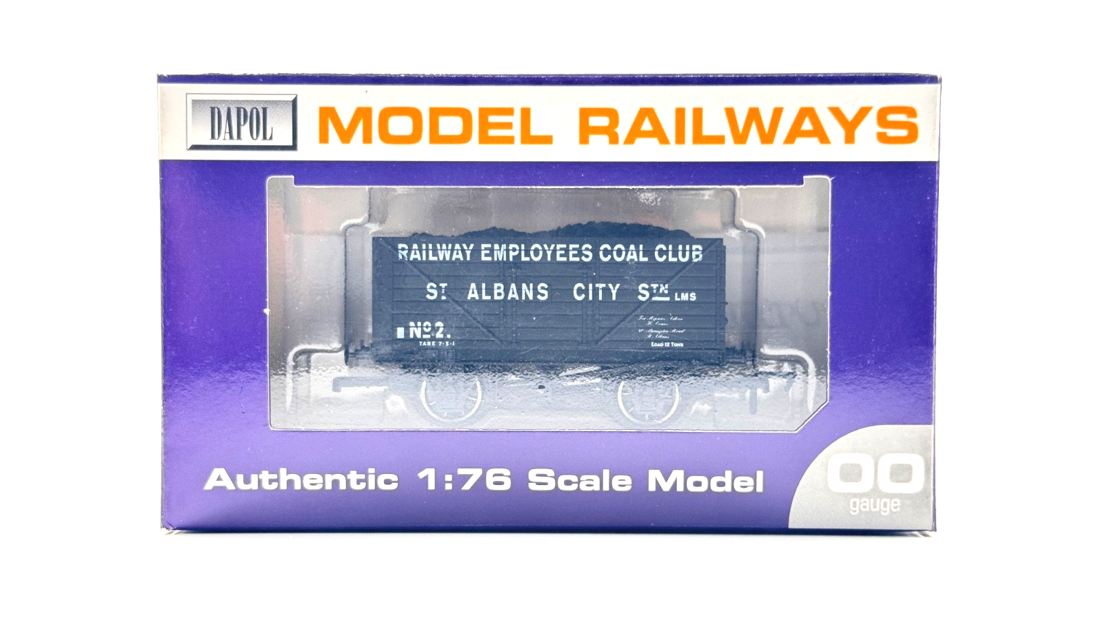 DAPOL 00 GAUGE - RAILWAY EMPLOYEES COAL CLUB ST ALBANS NO.2 (LIMITED EDITION)