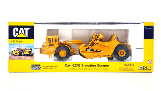 NORSCOT 1/50 SCALE - 55097 - CAT 623G ELEVATING SCRAPER - BOXED