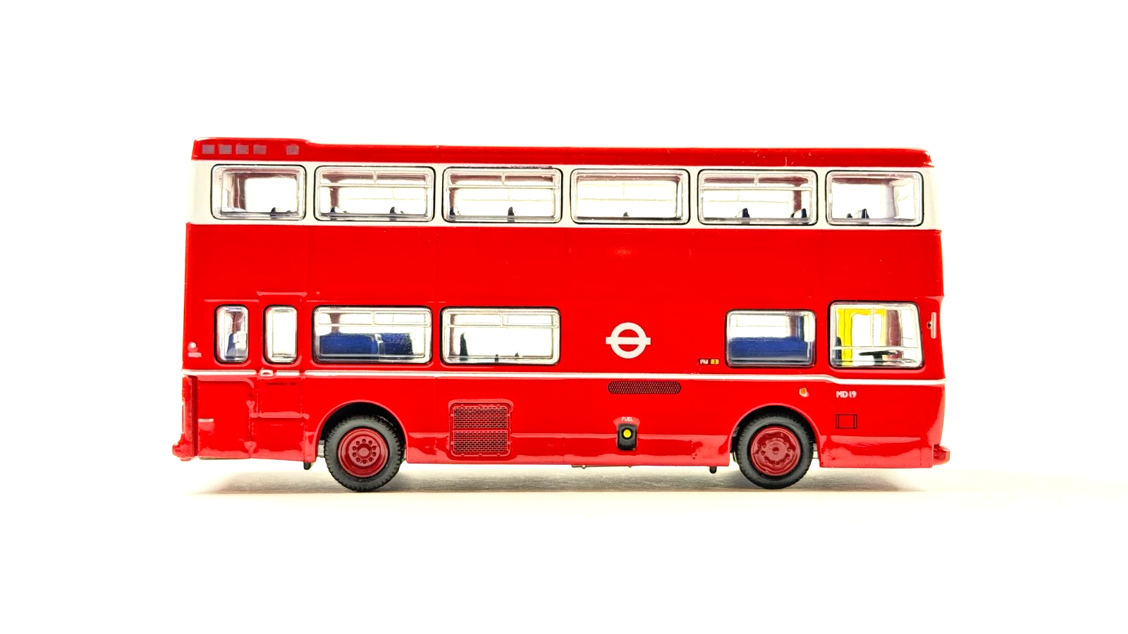 BRITBUS N6215 - 1/76 SCALE - SCANIA METROPOLITAN DOUBLE DECK LONDON TRANSPORT