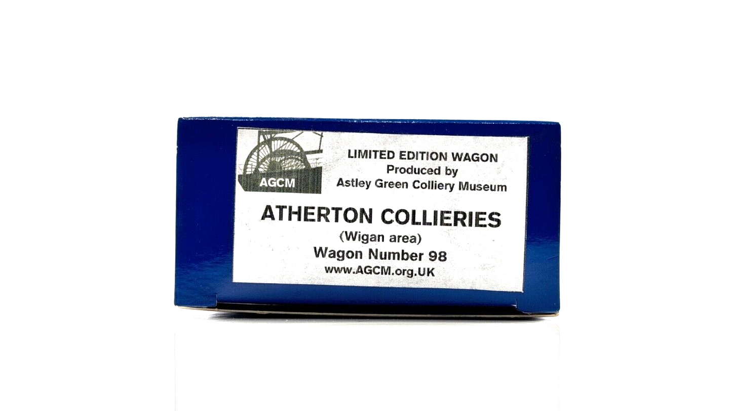 DAPOL 00 GAUGE - ATHERTON COLLIERIES WAGON NO.98 (LIMITED EDITION)