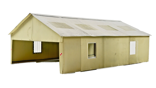 BACHMANN SCENECRAFT 00 GAUGE - 44-083 - CARRIAGE SHED - UNBOXED
