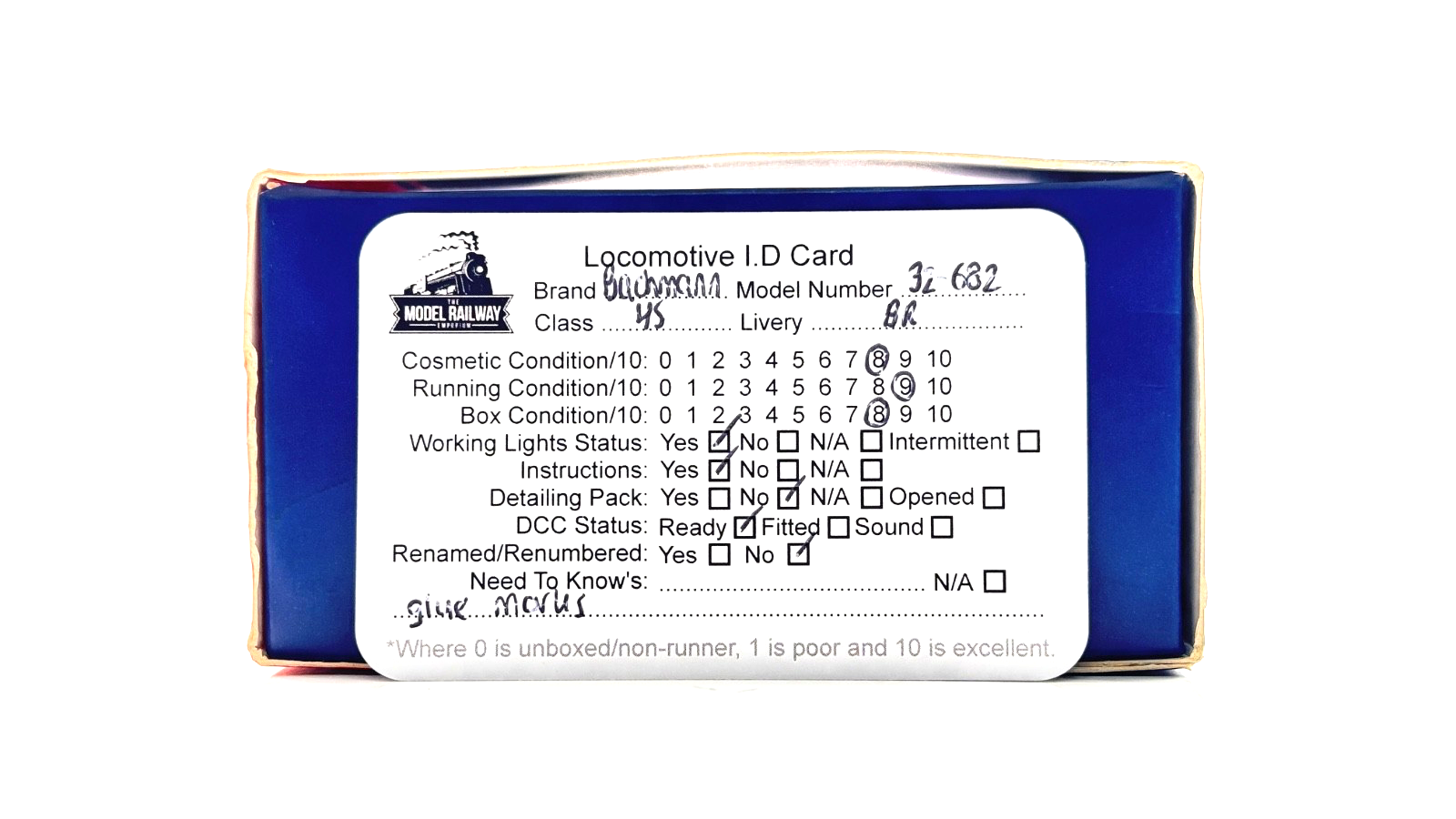 BACHMANN 00 GAUGE - 32-682 - CLASS 45/0 D53 ROYAL TANK REGIMENT BR GREEN SYP