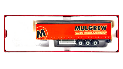 CORGI 1/50 SCALE - CC13740 - MULGREW HAULAGE STORAGE TRAILER ONLY - BOXED