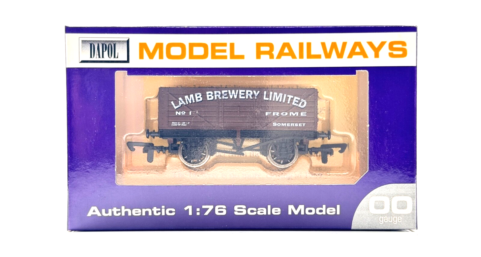 DAPOL 00 GAUGE - LAMB BREWERY LIMITED FROME SOMERSET WAGON 1 (LIMITED EDITION)