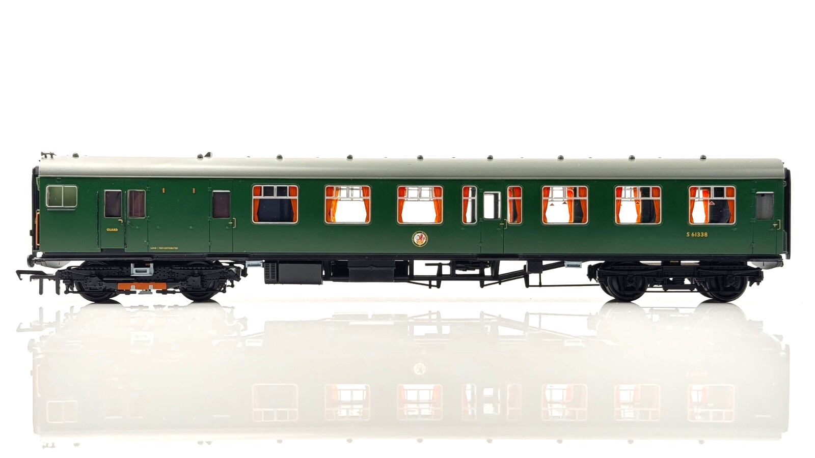 BACHMANN 00 GAUGE - 31-426A - 4CEP EMU 7128 LATE SR MULTIPLE UNIT GREEN BOXED