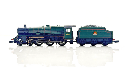 GRAHAM FARISH N GAUGE - 372-476 - JUBILEE 45611 HONG KONG 4000 GAL BR GREEN