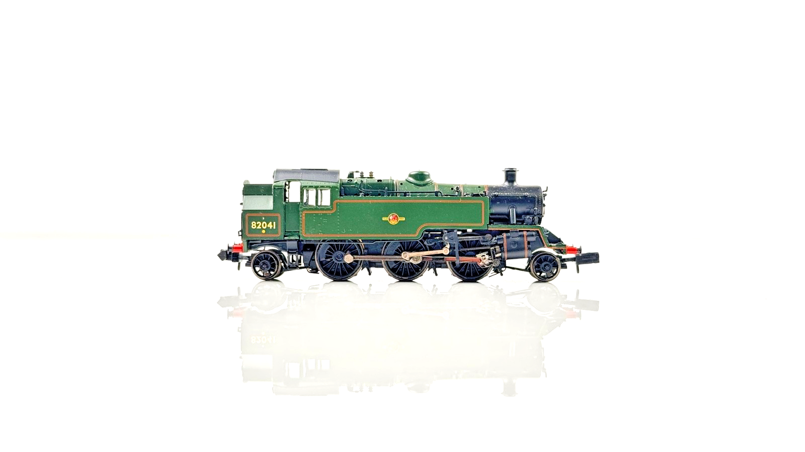 GRAHAM FARISH N GAUGE - 372-329 - STANDARD CLASS 3MT 82041 BR GREEN LATE CREST