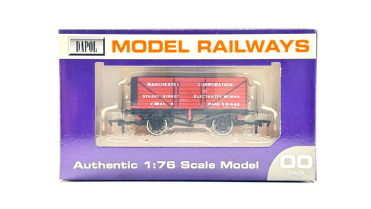 DAPOL 00 GAUGE - MANCHESTER CORPORATION ELECTRICITY WORKS WAGON 85 (LIMITED ED)