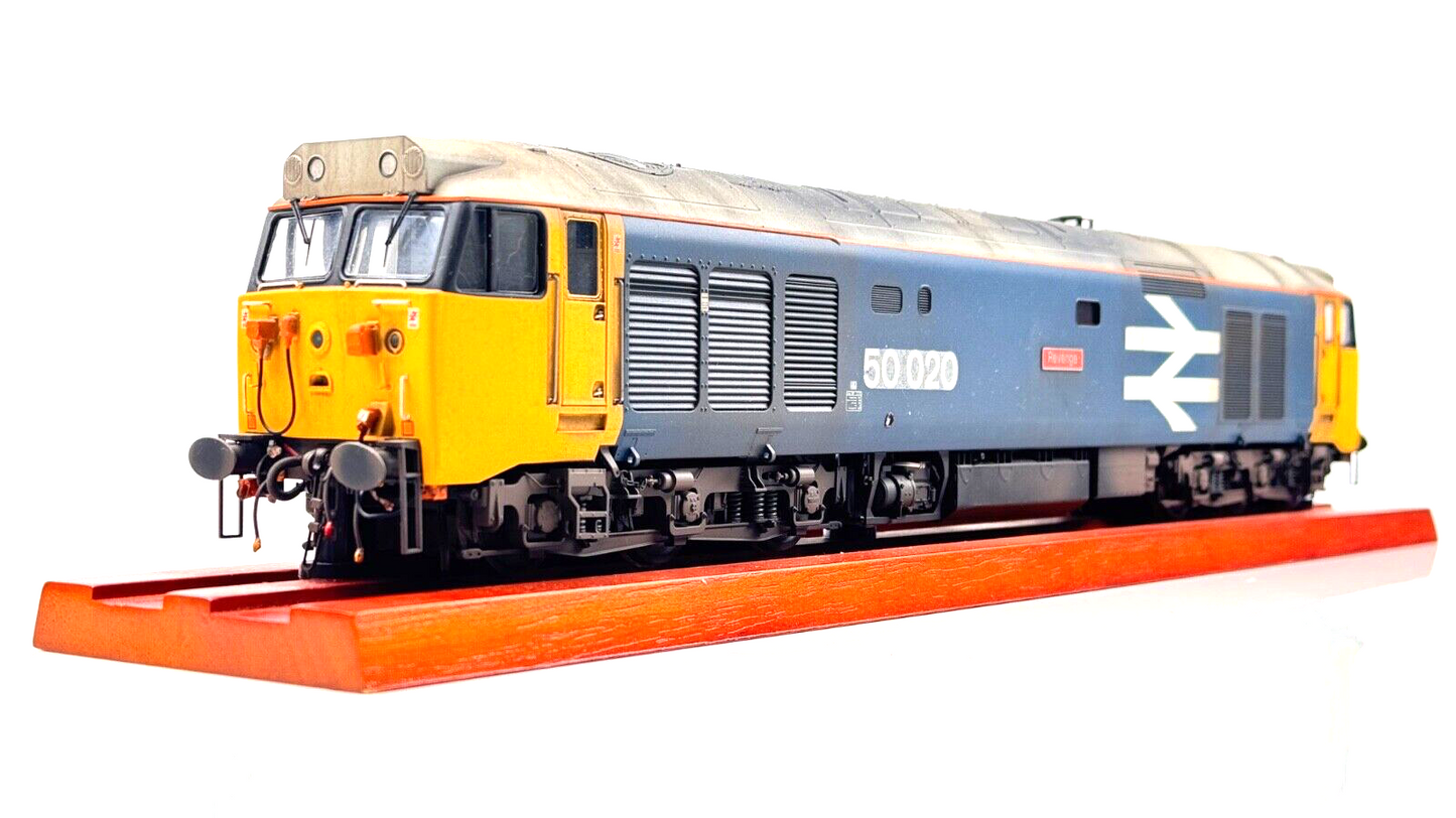 HELJAN O GAUGE - CLASS 50 DIESEL 50020 BR LARGE LOGO REVENGE (PROTO NEO)