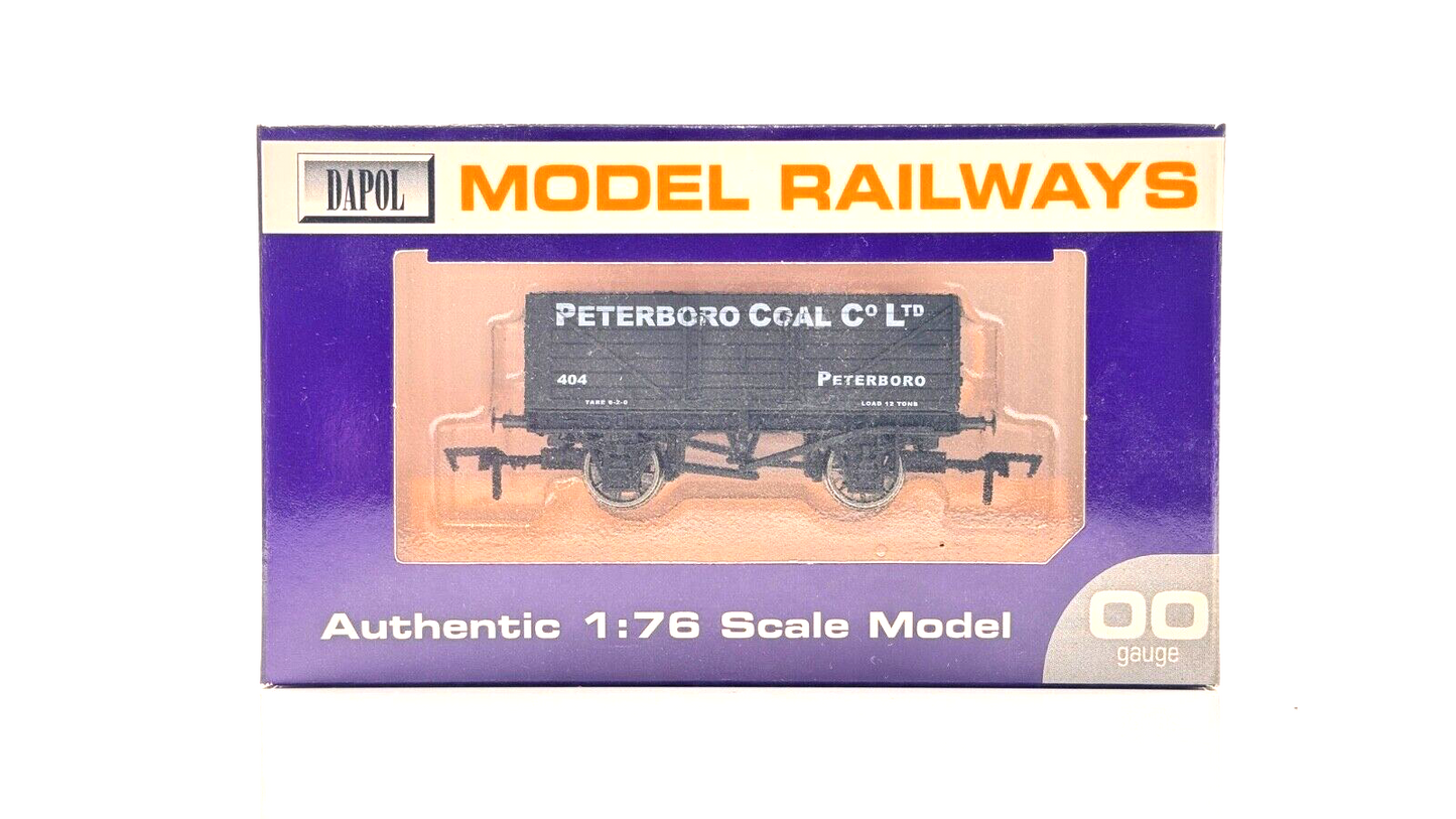 DAPOL 00 GAUGE - PETERBOROUGH COAL COMPANY WAGON NO.404 - BOXED