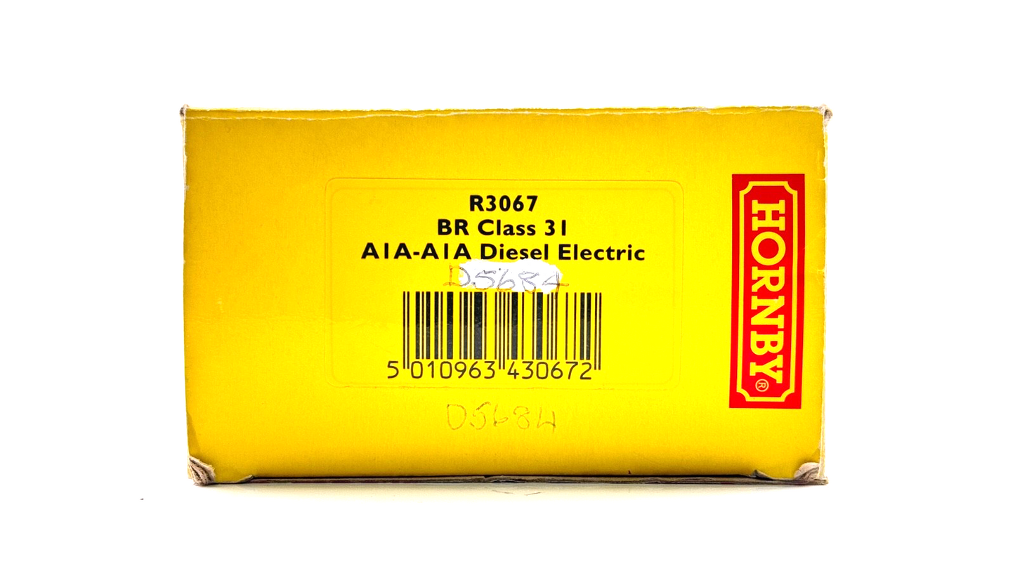 HORNBY 00 GAUGE - R3067 - CLASS 31 DIESEL ELECTRIC AIA-AIA BR BLUE D5684 - BOXED
