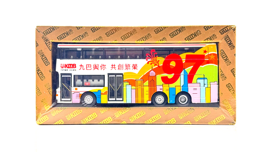 CORGI 1/76 SCALE - 43203 - KMB KOWLOON MOTOR BUS CO 1997 DOUBLE DECK BUS - BOXED