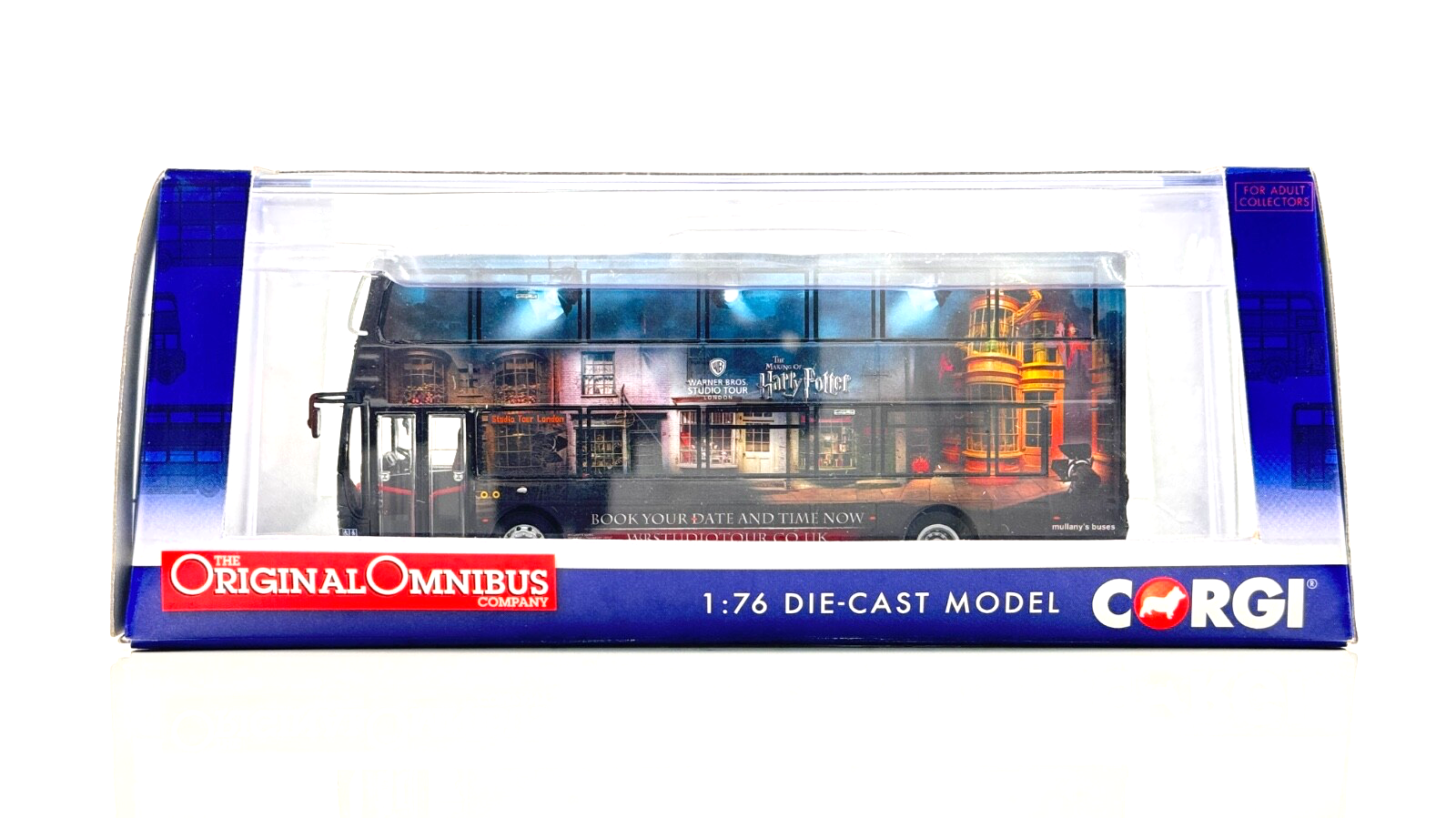 CORGI OOC 1/76 SCALE - OM46511 - WRIGHT ECLIPSE GEMINI HARRY POTTER WARNER BROS