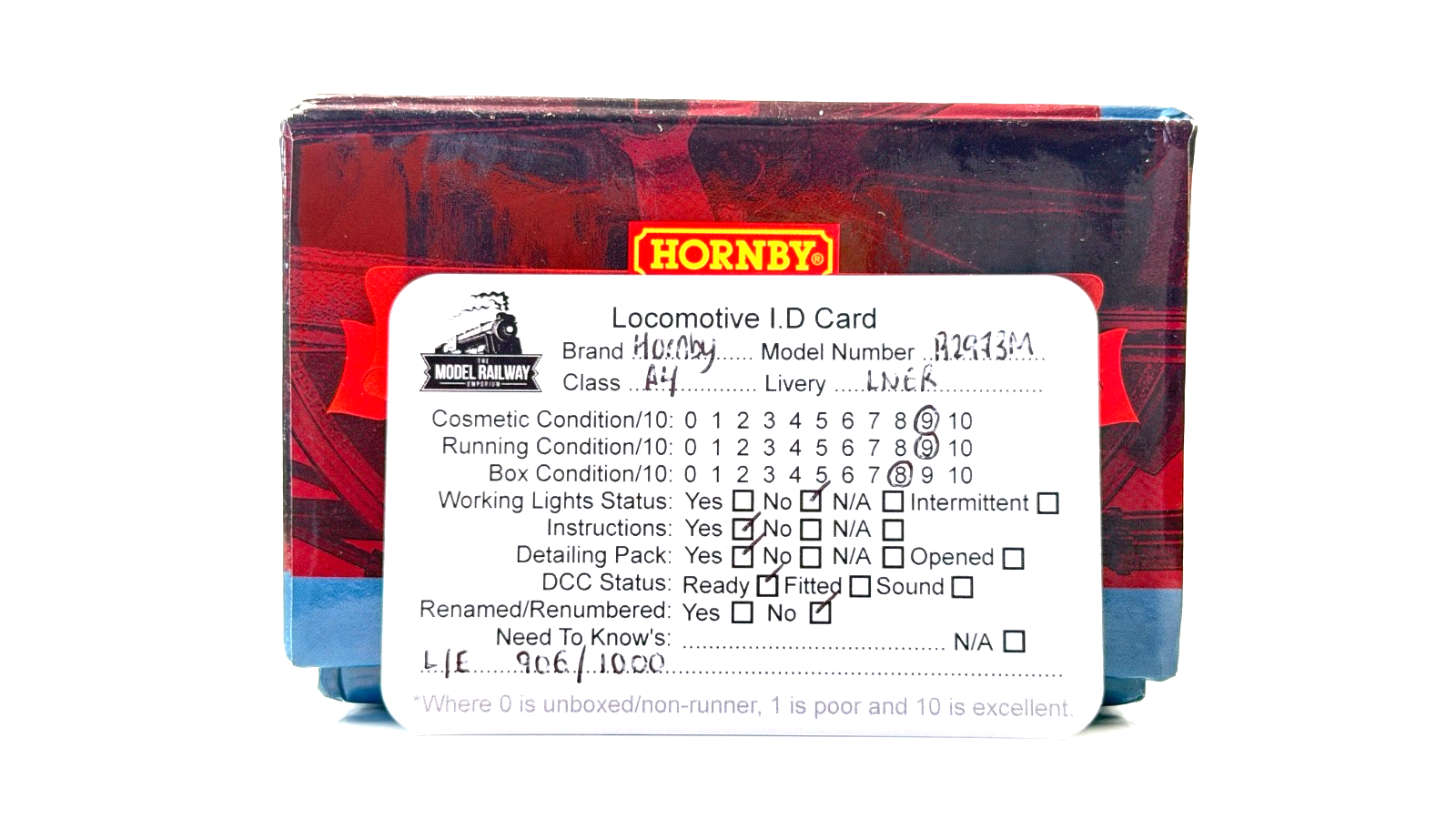 HORNBY 00 GAUGE - R2973M - LNER BLUE 4-6-2 CLASS A4 MALLARD LEGENDS LIMITED ED