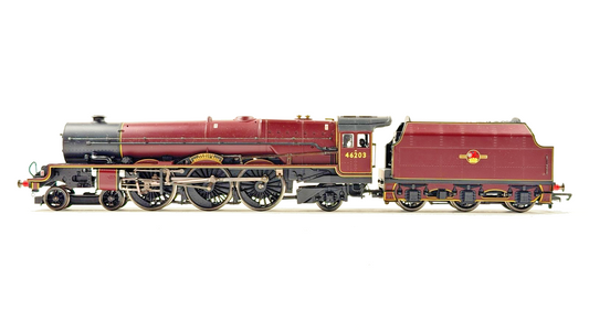 HORNBY 00 GAUGE - BR MAROON 4-6-2 PRINCESS MARGARET ROSE 46203 PART BOXED
